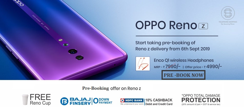 OPPO RENO SERIES PREBOOKING START