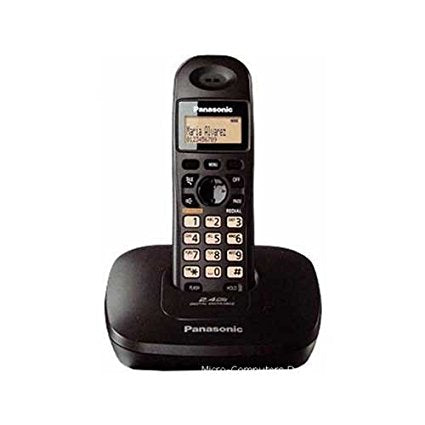 PANASONIC TG3615 CORDLESS PHONE BLACK