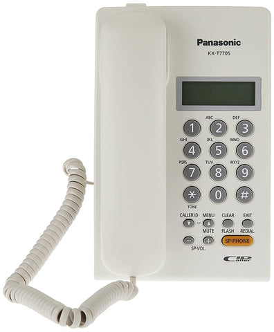 PANASONC T7705 CORDLESS PHONE BLACK