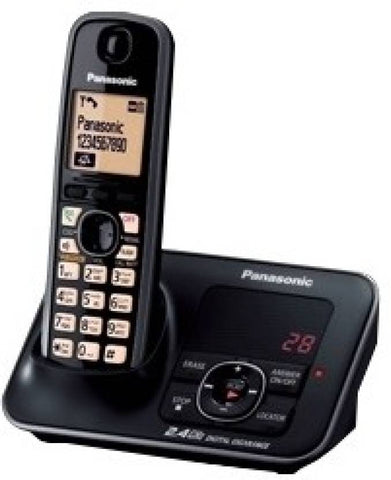 PANASONIC TG3721 CORDLESS PHONE BLACK