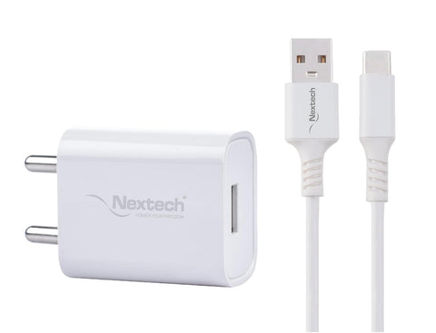 Nextech USB To C 12W Charger With Cable
