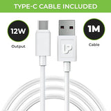 UPL USB to C 12W Charger