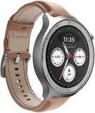 Motorola Watch Silver Parachute Purple Silicone