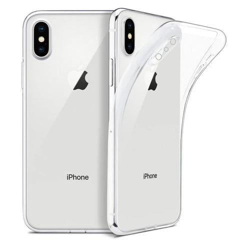iPhone X & XS Transparent Silicon Cover