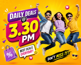 Try @ 3.30 PM