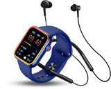 Smart watch + Neckband Combo 2