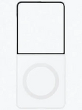 Samsung Z Flip 8 Clear Magnet Case