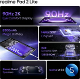 Realme Pad 2 Lite 8+128 Wifi+4G Tablet
