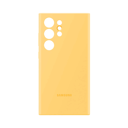 SAMSUNG S24 SILICON CASE YELLOW